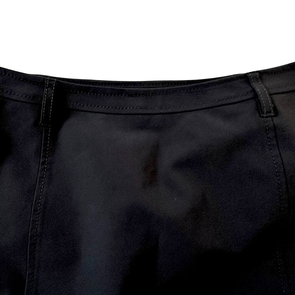 Vintage Prada Black Tech Mini Skirt IT 44 | Y2K Minimalist Made in Italy - Picture 8 of 14